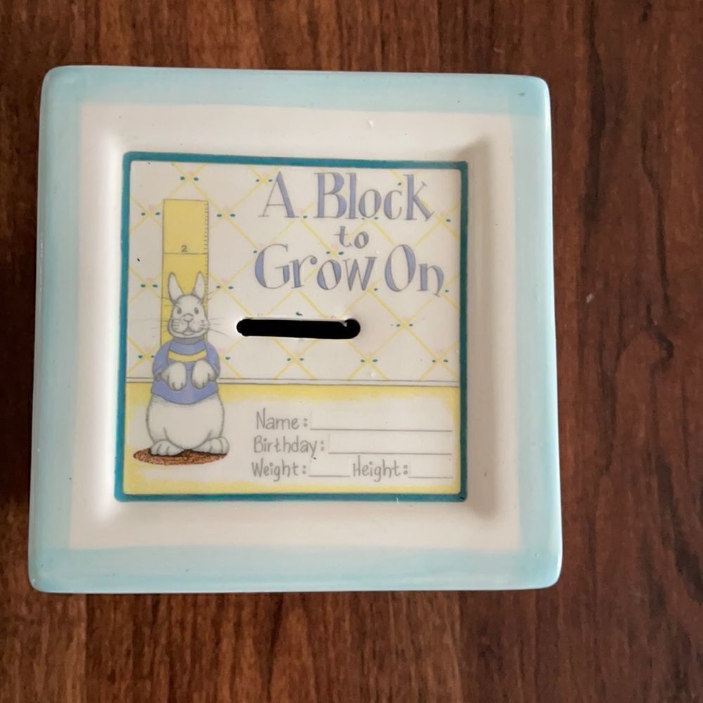Kids Piggy Bank Birth to One Year Track Their Progress and Save Their Money